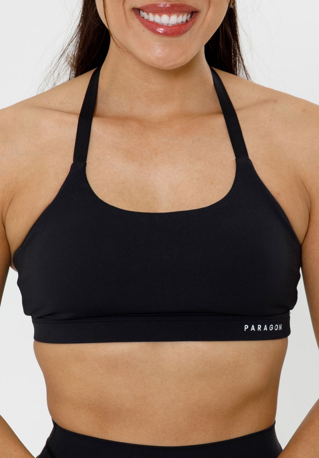 Recstretch™ Rise Bra Black Sports Bras Paragon Fitwear 