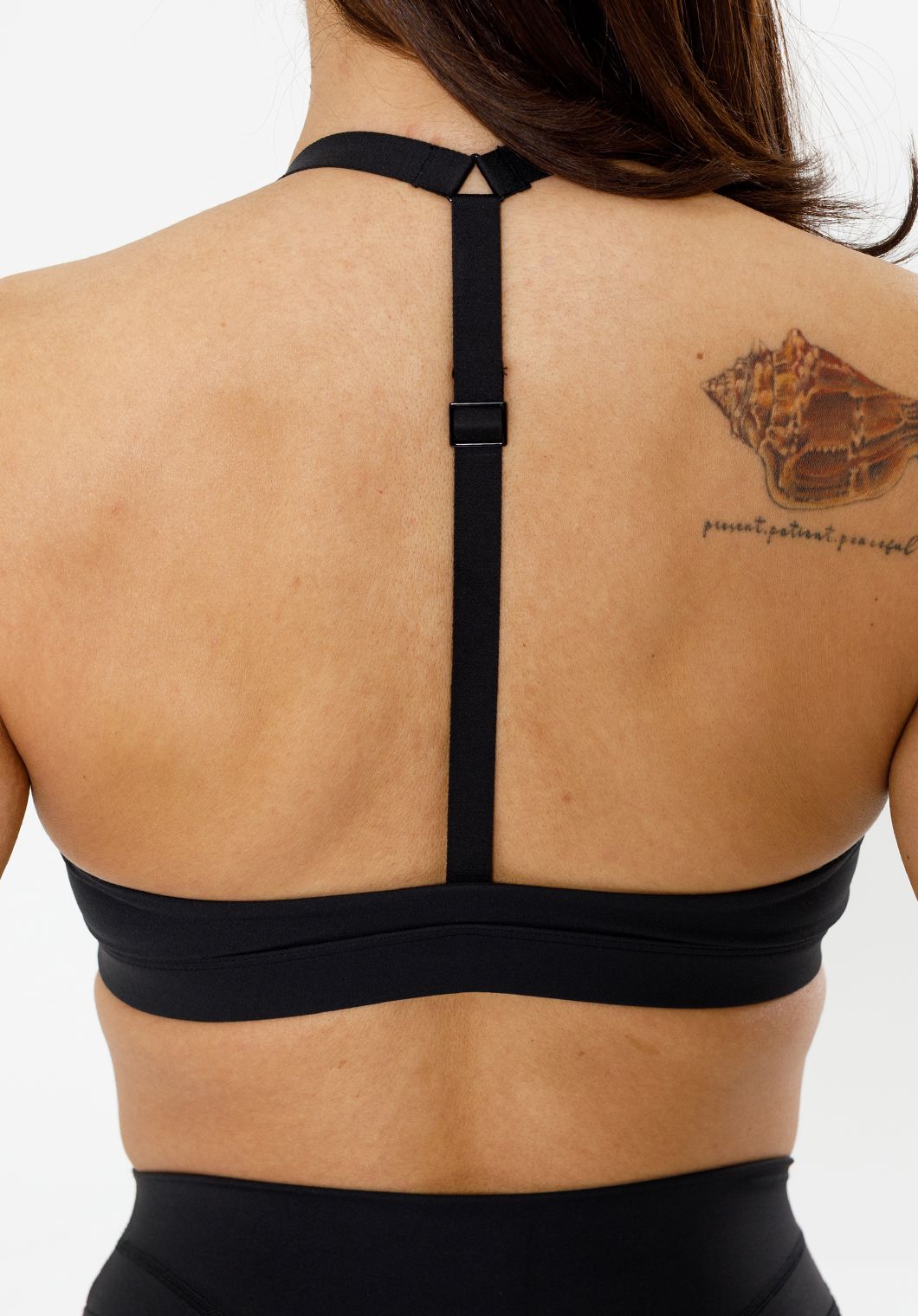 Recstretch™ Rise Bra Black Sports Bras Paragon Fitwear 