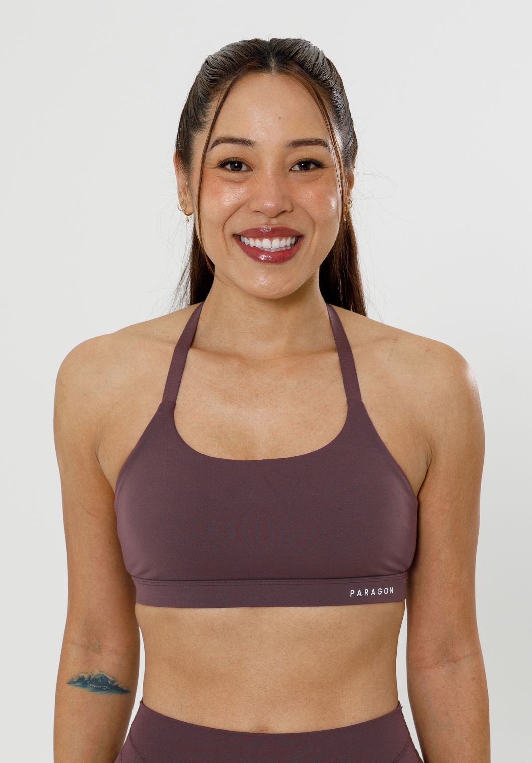 Recstretch™ Rise Bra Cherry Coke Sports Bras Paragon Fitwear 