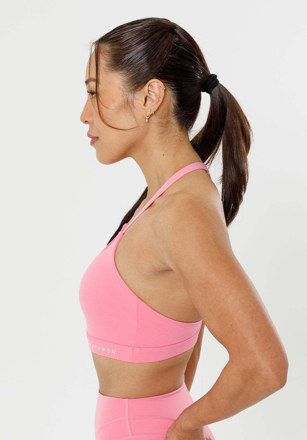 Recstretch™ Rise Bra Petal Sports Bras Paragon Fitwear 