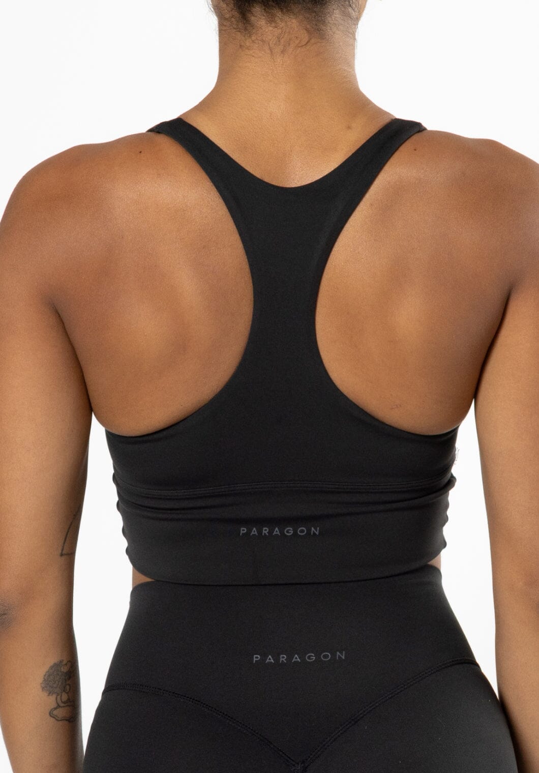 Reluna Ruched Bra Black