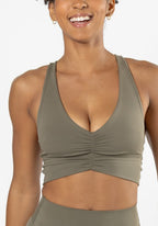 Reluna Ruched Bra Everglades Sports Bras Paragon Fitwear 