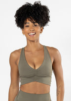 Reluna Ruched Bra Everglades Sports Bras Paragon Fitwear 
