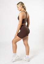 Reluna Original Sculptseam® Plus Short Walnut Shorts Paragon Fitwear 