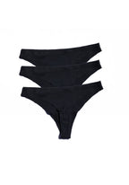 Cameltoe Coverage Thong Black Underwear Paragon Fitwear 