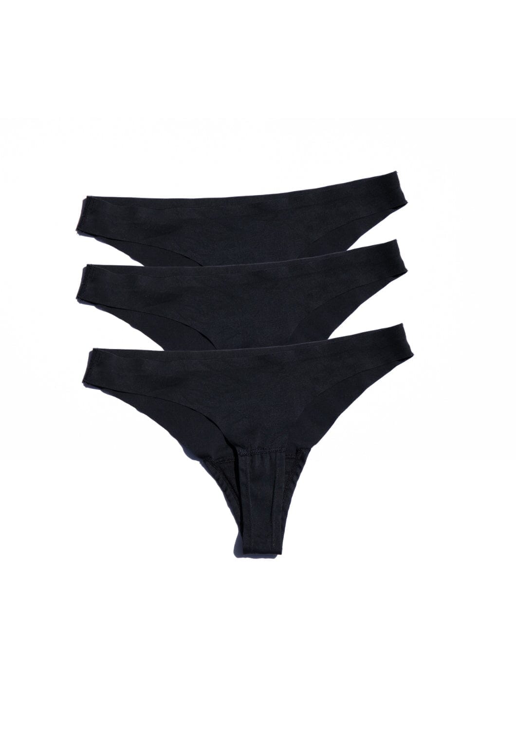 Cameltoe Coverage Thong Black Underwear Paragon Fitwear 