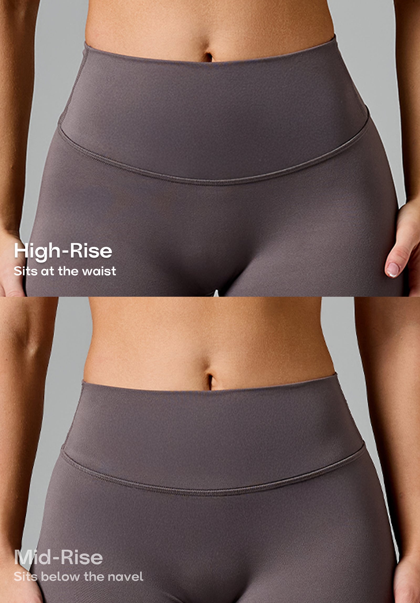 Reluna Original High-Rise Sculptseam® Plus Short 5" Cement Shorts Paragon Fitwear 