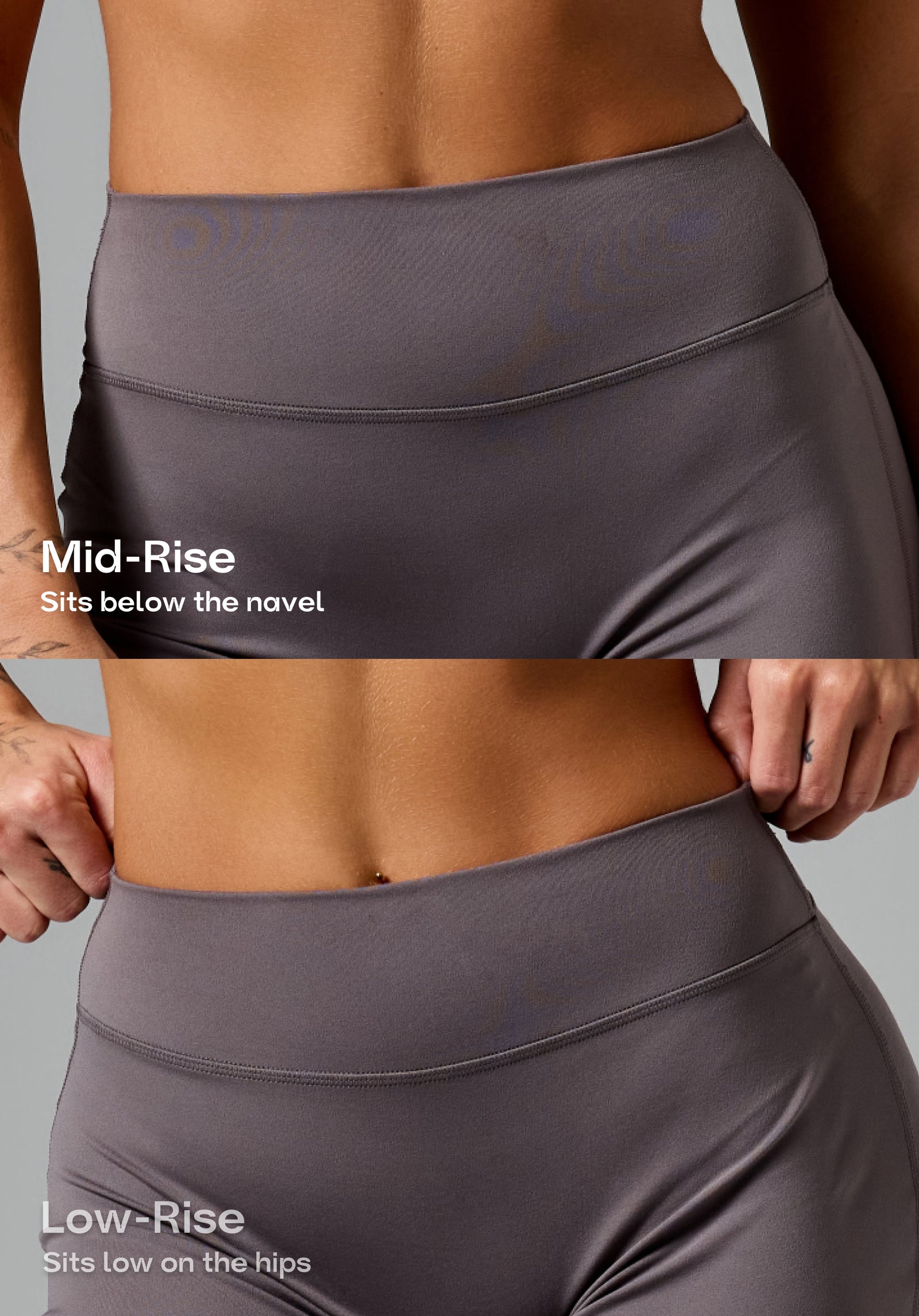 Reluna™ Original Sculptseam® Mid-Rise Straight Leg Pant Regular Cement Leggings/Joggers Paragon Fitwear 