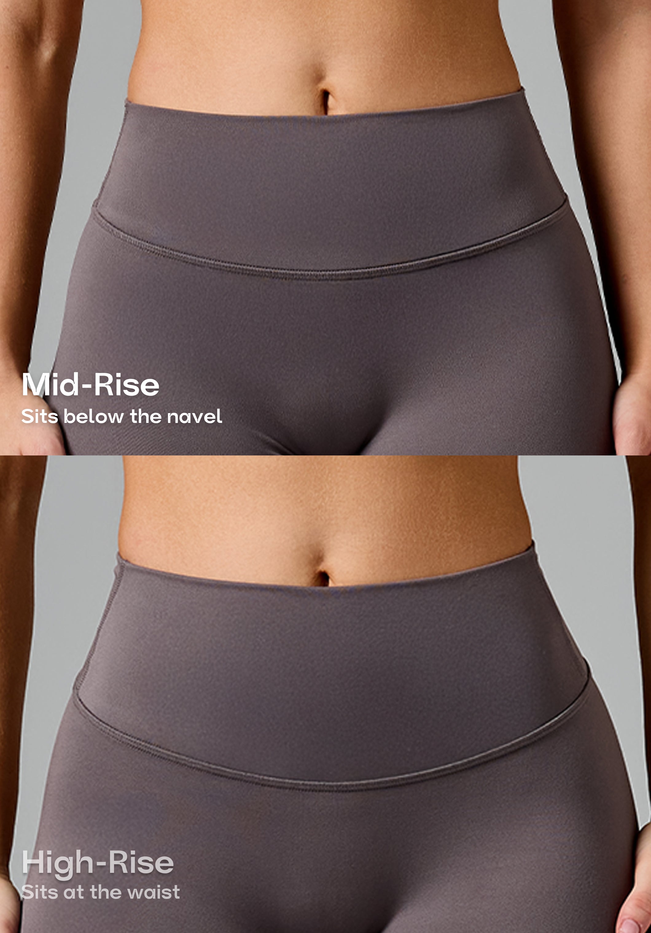 Reluna™ Original Sculptseam® Plus Mid-Rise Legging Cement Leggings/Joggers Paragon Fitwear 