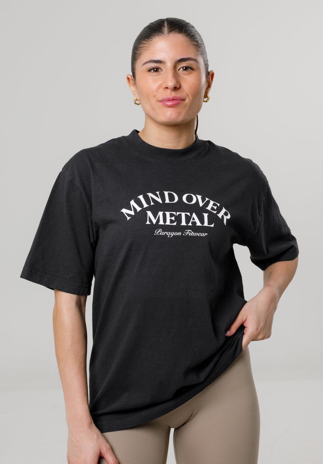 Mind Over Metal Pump Cover Black Tops/Tanks Paragon Fitwear 