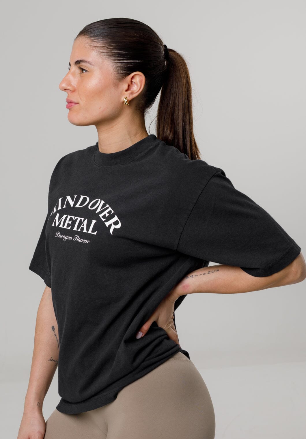 Mind Over Metal Pump Cover Black Tops/Tanks Paragon Fitwear 