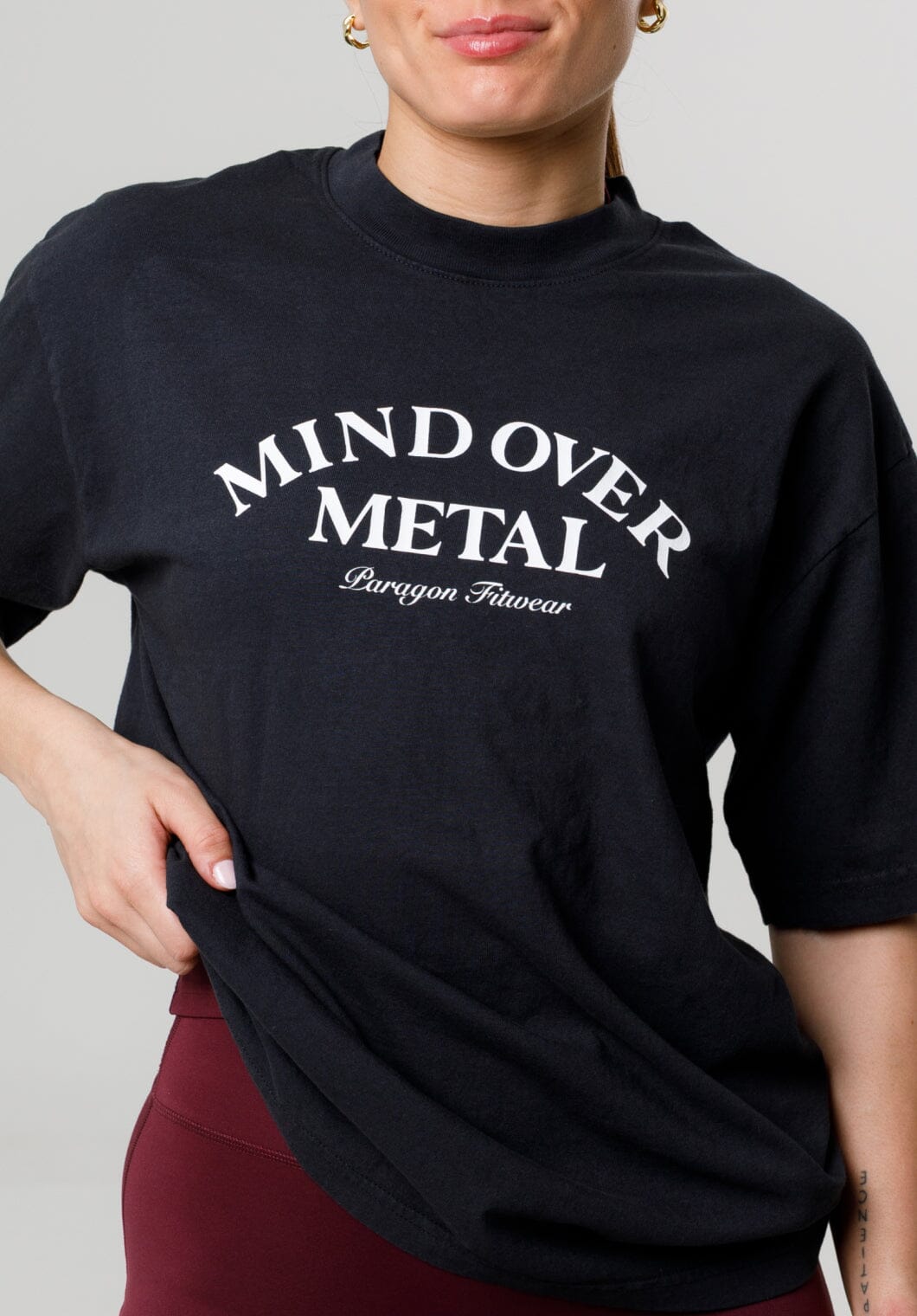 Mind Over Metal Pump Cover Black Tops/Tanks Paragon Fitwear 