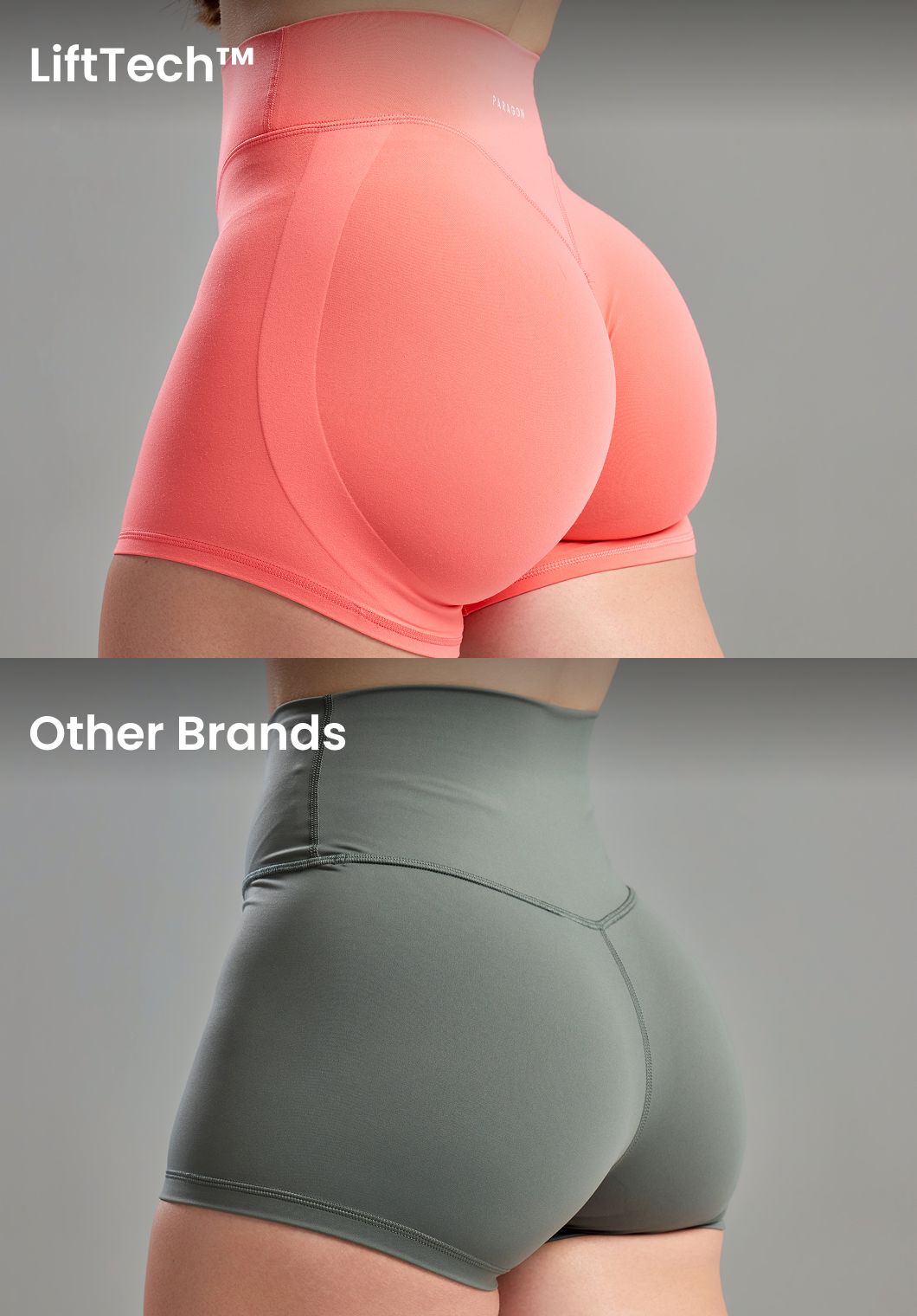 FormLux™ LiftTech™ Mid-Rise Short Avocado Shorts Paragon Fitwear 