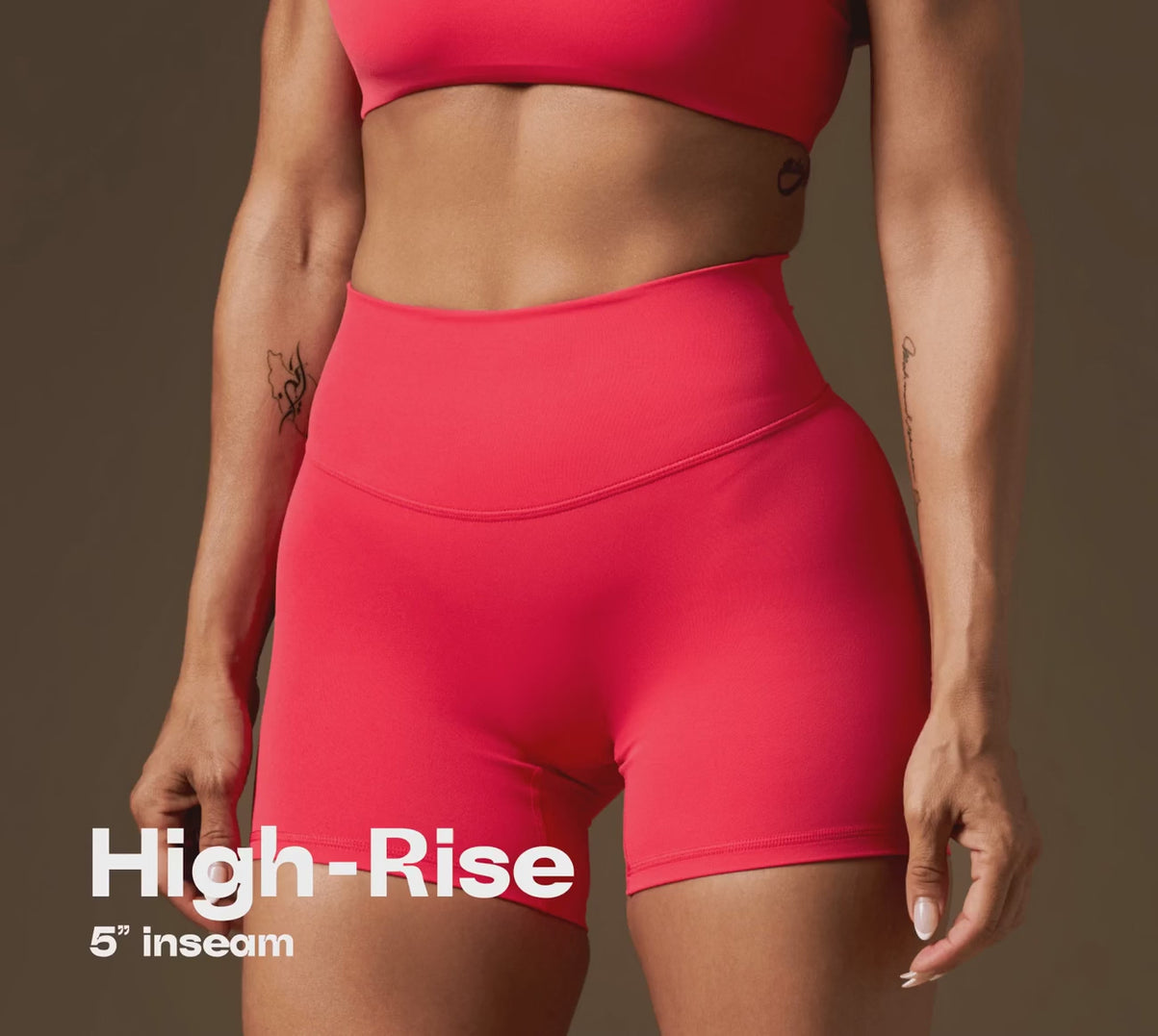 comparison between high-rise, mid-rise, and low-rise shorts