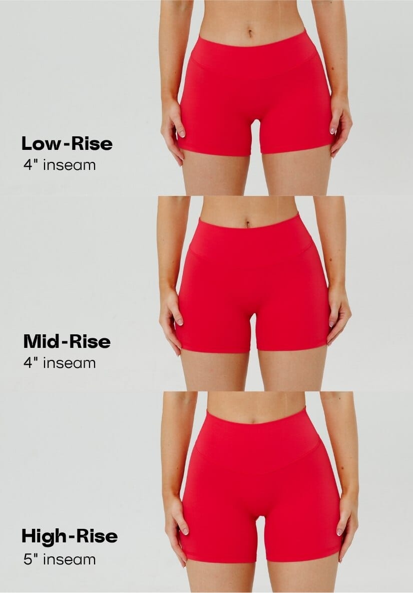 RecStretch™ Original High-Rise Sculptseam® Plus Short 5” Fruit Punch Shorts Paragon Fitwear 