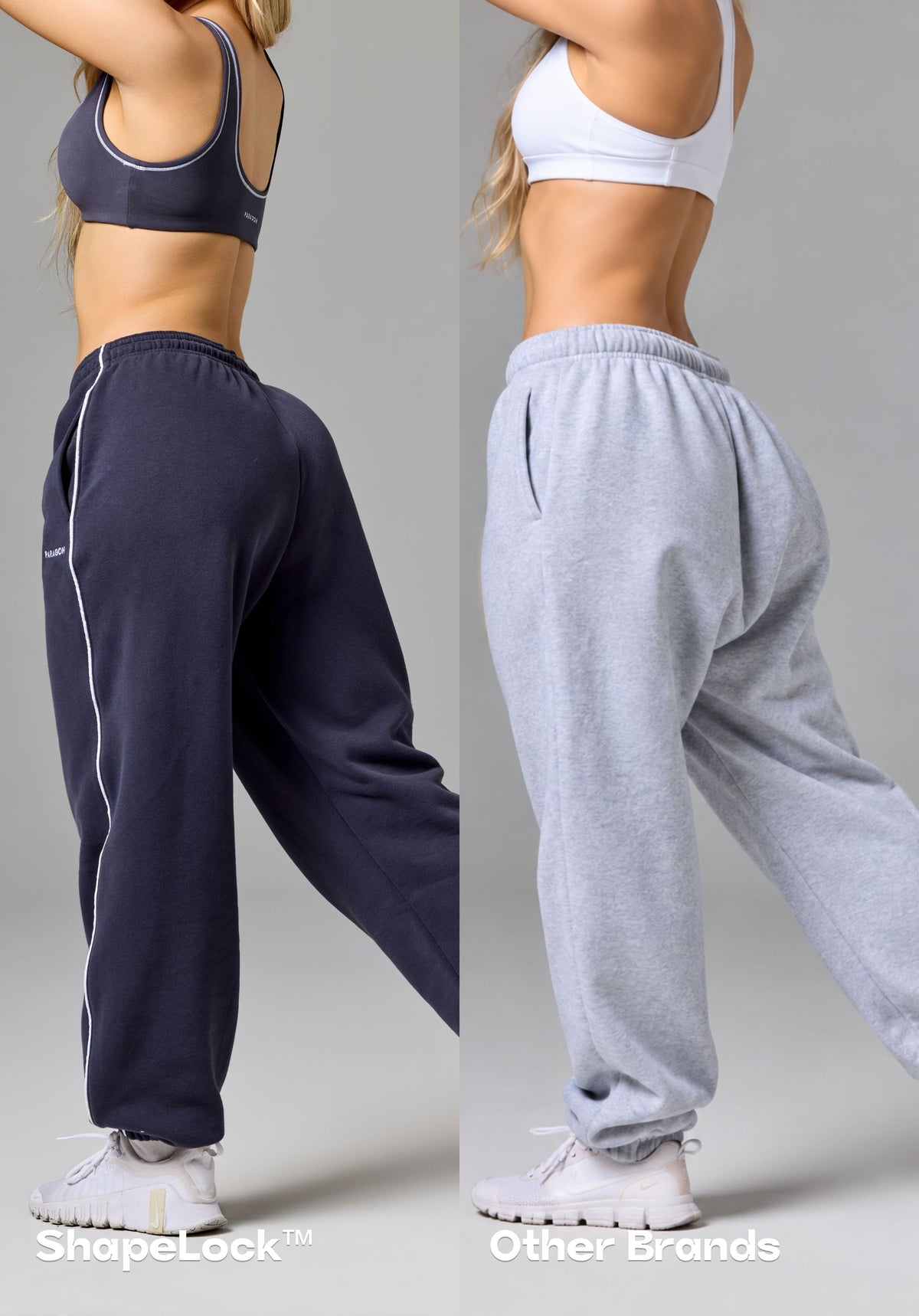 CloudEase™ ShapeLock™ Oversized Contrast Jogger Jasmine Joggers Paragon Fitwear 