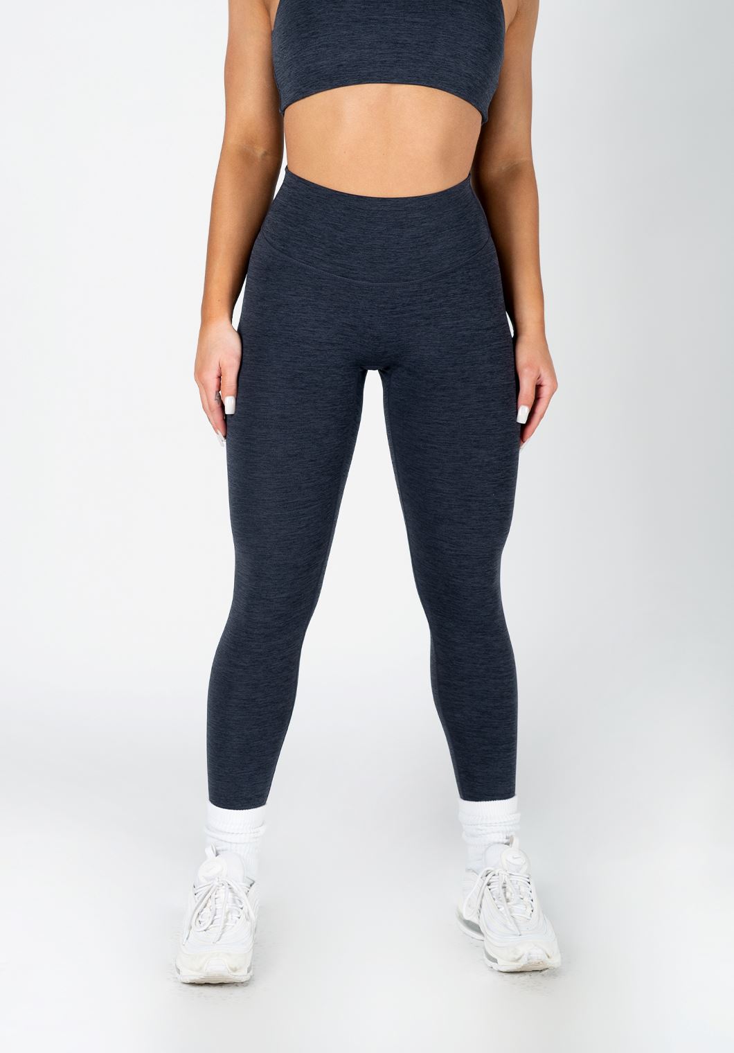 Reluna Spacedye Original Sculptseam Legging Black Static Sports Bras Paragon Fitwear 