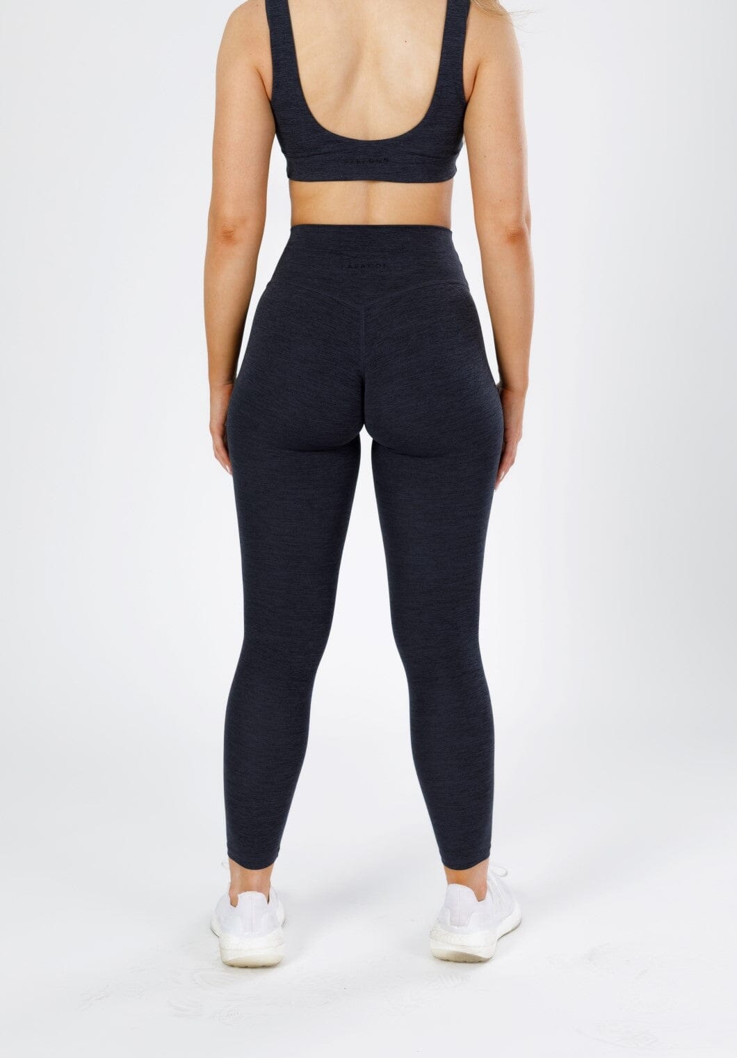 Reluna Spacedye Original Sculptseam Legging Black Static Sports Bras Paragon Fitwear 